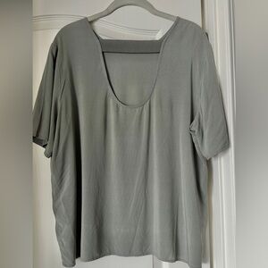 Summer Top with Interesting Back